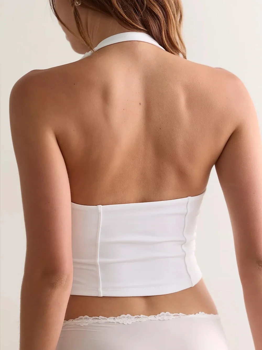 BUNDLE OF 2 Free People Spill the Tea Plunge Halter Tank